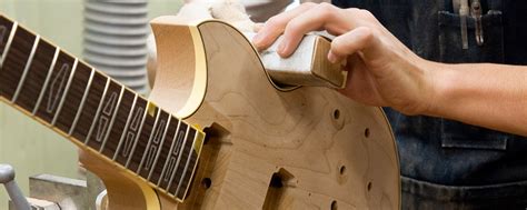 how are guitars made in a factory